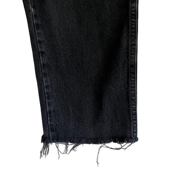 Vintage Rustler Cropped Straight Jeans with Raw Hem - Picture 4 of 9